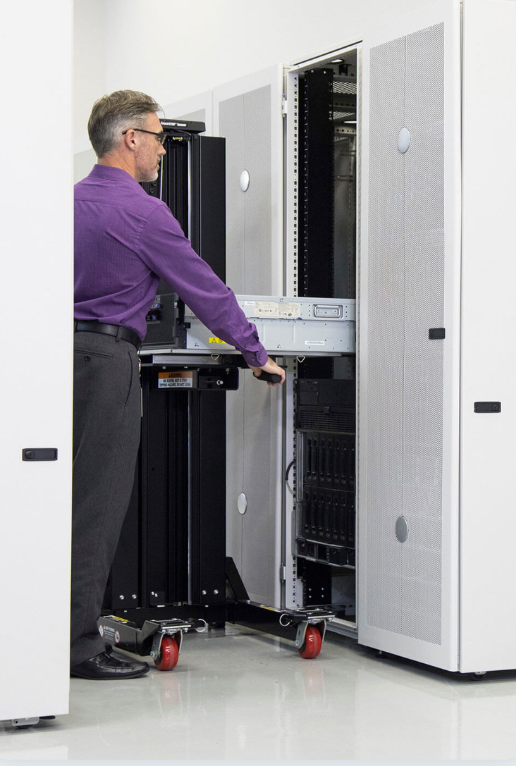 서버리프트 / ServerLIFT SL-500X 데이터센터 전동리프트 /  Data Center Electric Lift 상세 이미지 - ASKINDEX 코리아